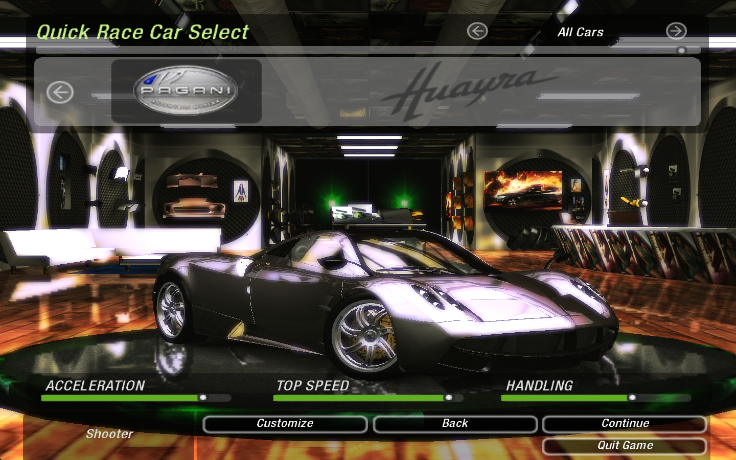 Need For Speed Underground 2 Pagani Huayra