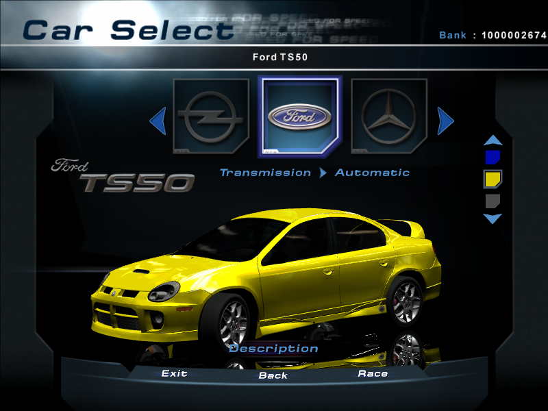 Need For Speed Hot Pursuit 2 Dodge SRT-4