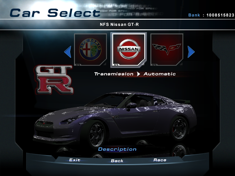 Need For Speed Hot Pursuit 2 Nissan GT-R