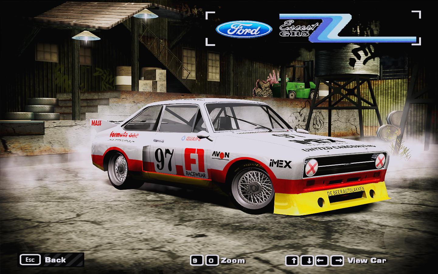 Need For Speed Most Wanted Ford Escort Group 5 national