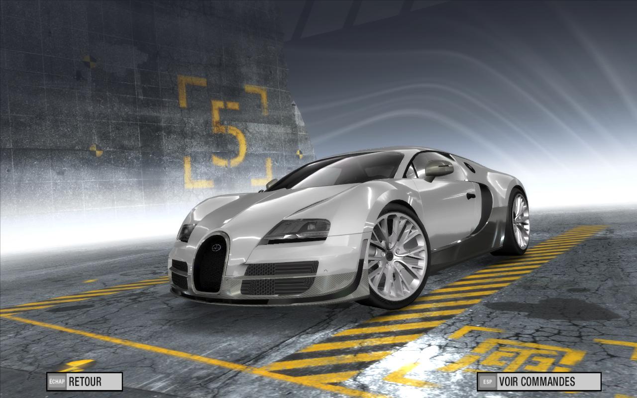 Need For Speed Pro Street Bugatti Veyron Super Sport - [OUTDATED]