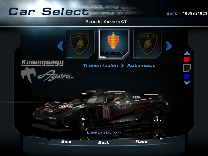Need For Speed Hot Pursuit 2 Koenigsegg Agera