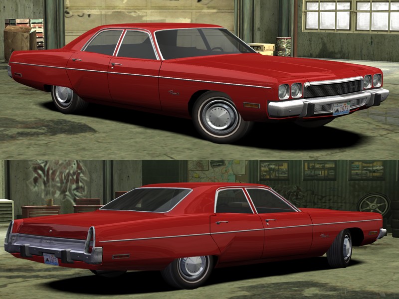 Need For Speed Most Wanted Plymouth Fury II (1973)