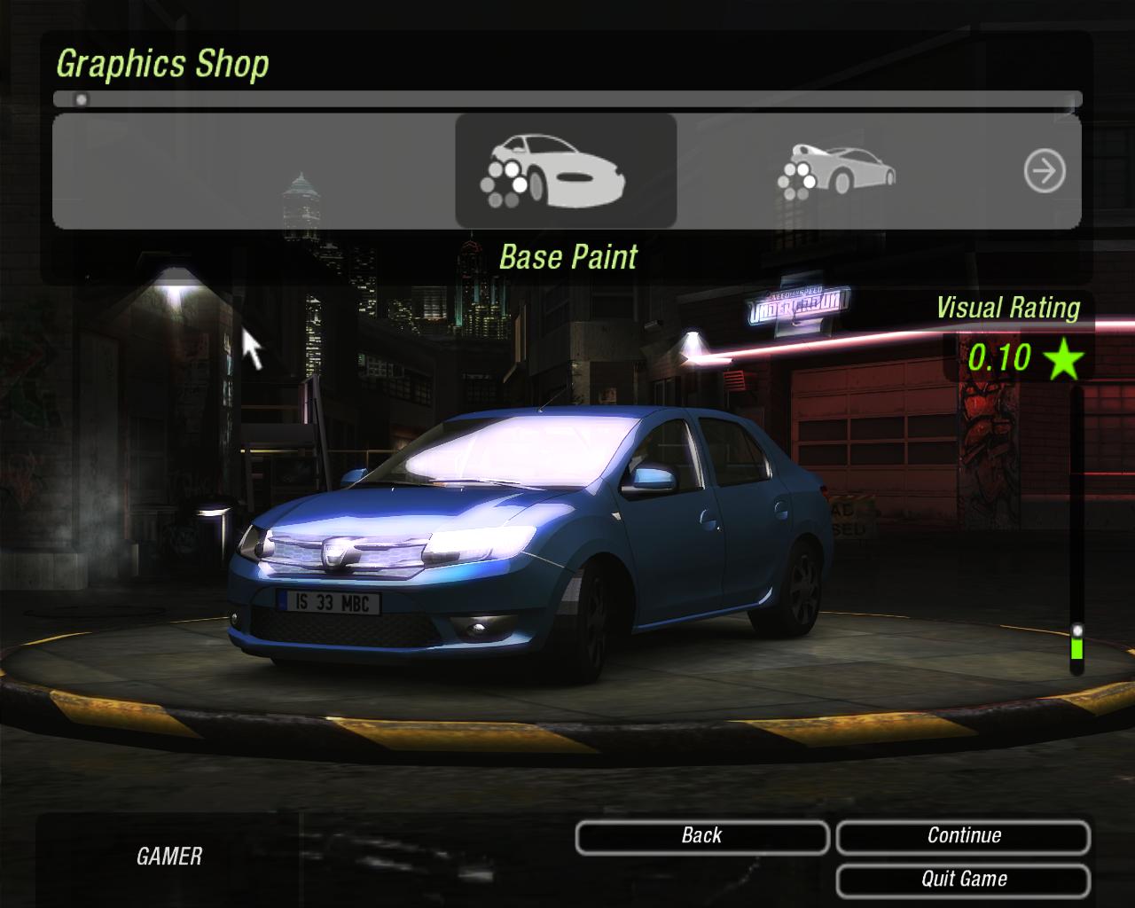 Need For Speed Underground 2 Dacia Logan 2013