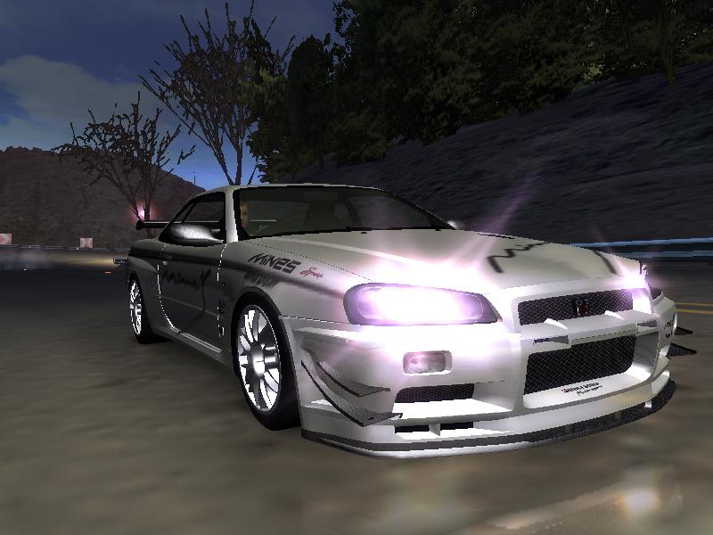 Need For Speed Underground 2 Nissan Mine's Skyline GT-R (R34)