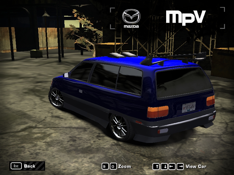 Need For Speed Most Wanted Mazda MPV (1990)