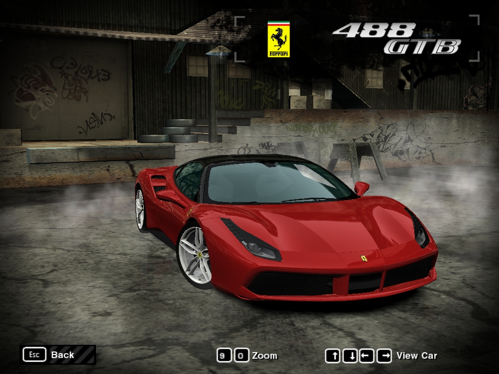 Need For Speed Most Wanted Ferrari 488 GTB